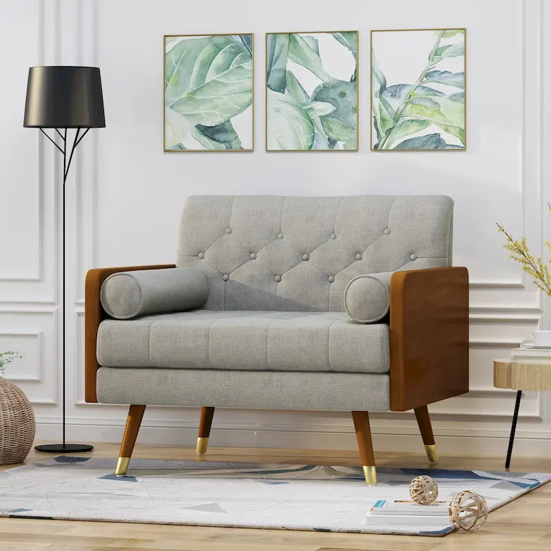 Fauteuil confort Goldline du milieu du siècle