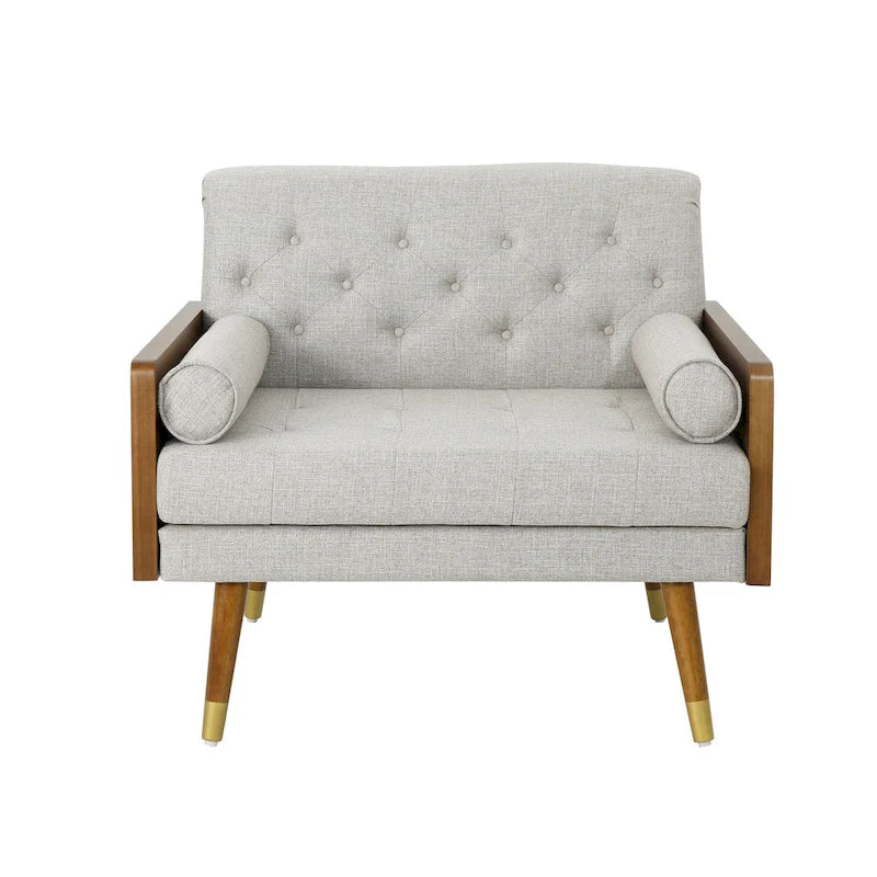 Fauteuil confort Goldline du milieu du siècle