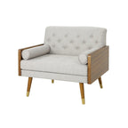 Fauteuil confort Goldline du milieu du siècle