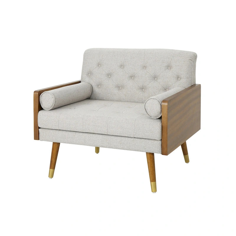 Fauteuil confort Goldline du milieu du siècle