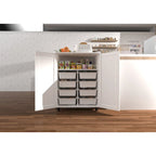 Meuble de rangement grande capacité, Organisateur multi-pièces Indispensable pour la maison