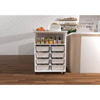 Meuble de rangement grande capacité, Organisateur multi-pièces Indispensable pour la maison