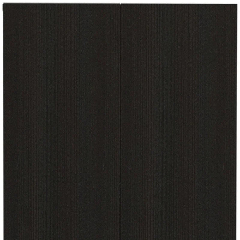 71 Armoire à provisions ou de rangement en bois noir - 23,6 po x 70,8 po x 11,8 po