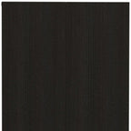 71 Armoire à provisions ou de rangement en bois noir - 23,6 po x 70,8 po x 11,8 po