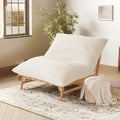 Grand pouf poire Chaise de loisirs moderne Canapé-lit confortable Fauteuil de salon pour salon chambre à coucher