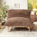 Grand pouf poire Chaise de loisirs moderne Canapé-lit confortable Fauteuil de salon pour salon chambre à coucher
