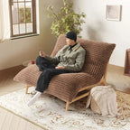 Grand pouf poire Chaise de loisirs moderne Canapé-lit confortable Fauteuil de salon pour salon chambre à coucher