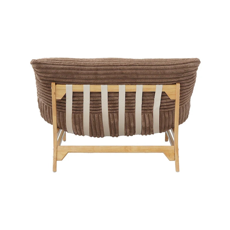 Grand pouf poire Chaise de loisirs moderne Canapé-lit confortable Fauteuil de salon pour salon chambre à coucher
