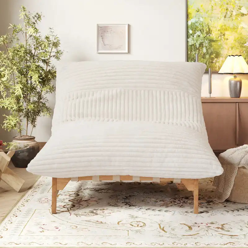 Grand pouf poire Chaise de loisirs moderne Canapé-lit confortable Fauteuil de salon pour salon chambre à coucher