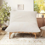 Grand pouf poire Chaise de loisirs moderne Canapé-lit confortable Fauteuil de salon pour salon chambre à coucher