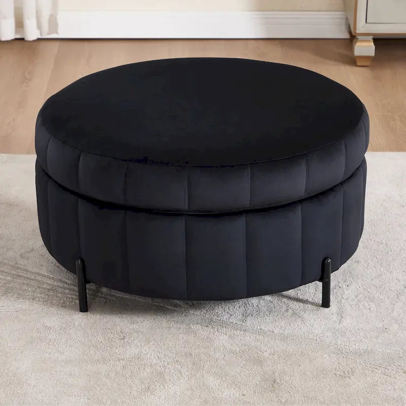 Fauteuil d'appoint pivotant moderne de 40,4 W, fauteuil simple pivotant avec ottoman
