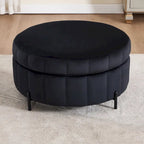 Fauteuil d'appoint pivotant moderne de 40,4 W, fauteuil simple pivotant avec ottoman