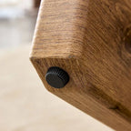 33,4 Table ronde moderne en verre trempé