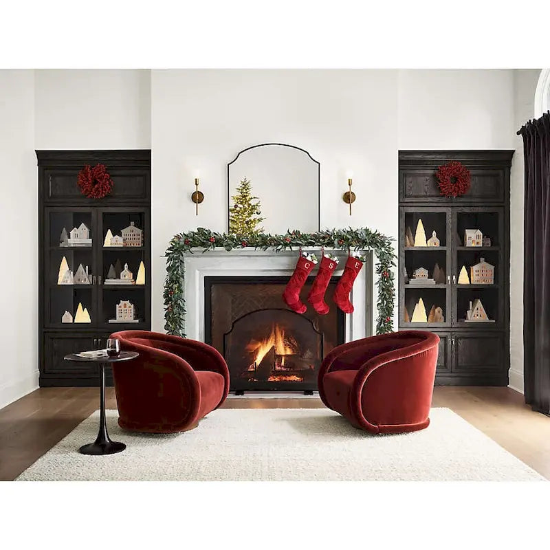 Fauteuil pivotant, Fauteuil pivotant à 360 degrés en velours, Fauteuil pivotant confortable en forme de citrouille
