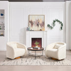 Fauteuil pivotant, Fauteuil pivotant à 360 degrés en velours, Fauteuil pivotant confortable en forme de citrouille