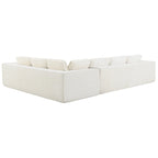 Ensemble de canapé d'angle moderne en forme de nuage, ensemble de canapé modulaire en chenille