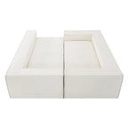 Ensemble de canapé d'angle moderne en forme de nuage, ensemble de canapé modulaire en chenille