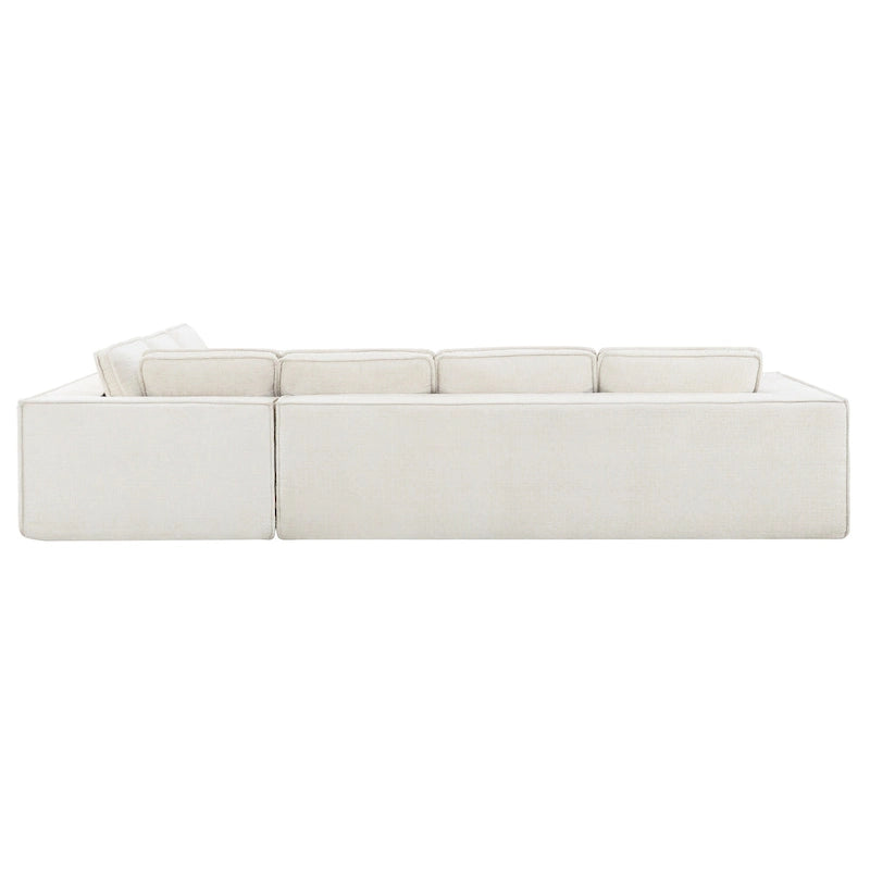 Ensemble de canapé d'angle moderne en forme de nuage, ensemble de canapé modulaire en chenille
