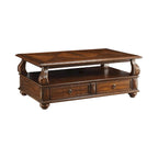 Table basse en noyer 50 X 32 X 20