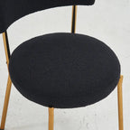 Ensemble de 2 chaises de salle à manger du milieu du siècle moderne