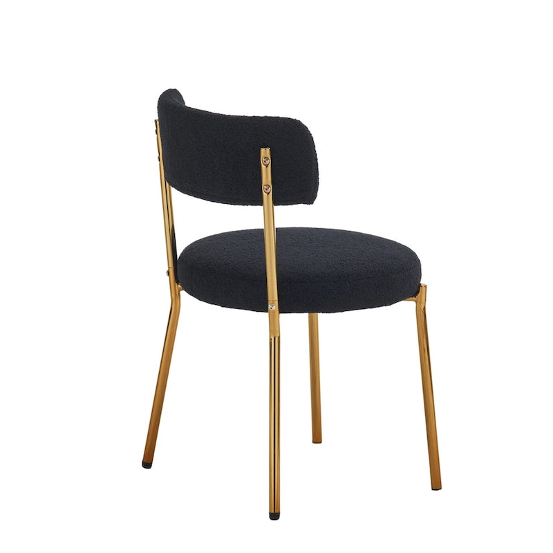 Ensemble de 2 chaises de salle à manger du milieu du siècle moderne