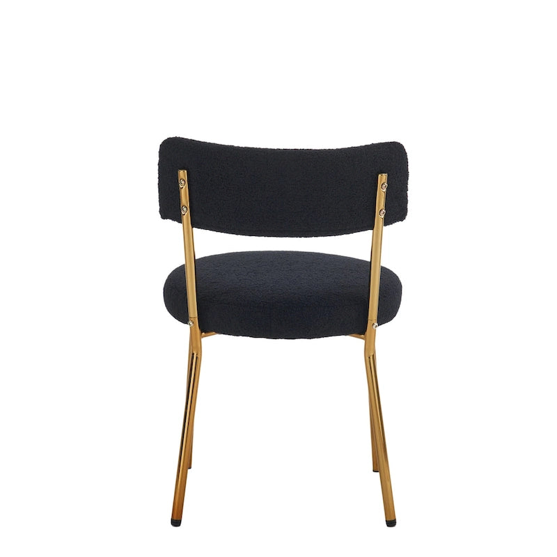 Ensemble de 2 chaises de salle à manger du milieu du siècle moderne