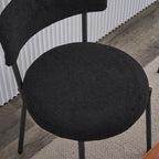Ensemble de 2 chaises de salle à manger du milieu du siècle moderne