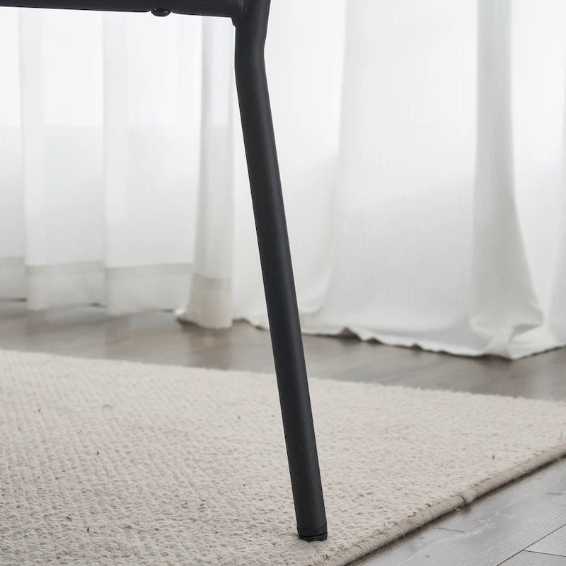 Ensemble de 2 chaises de salle à manger du milieu du siècle moderne