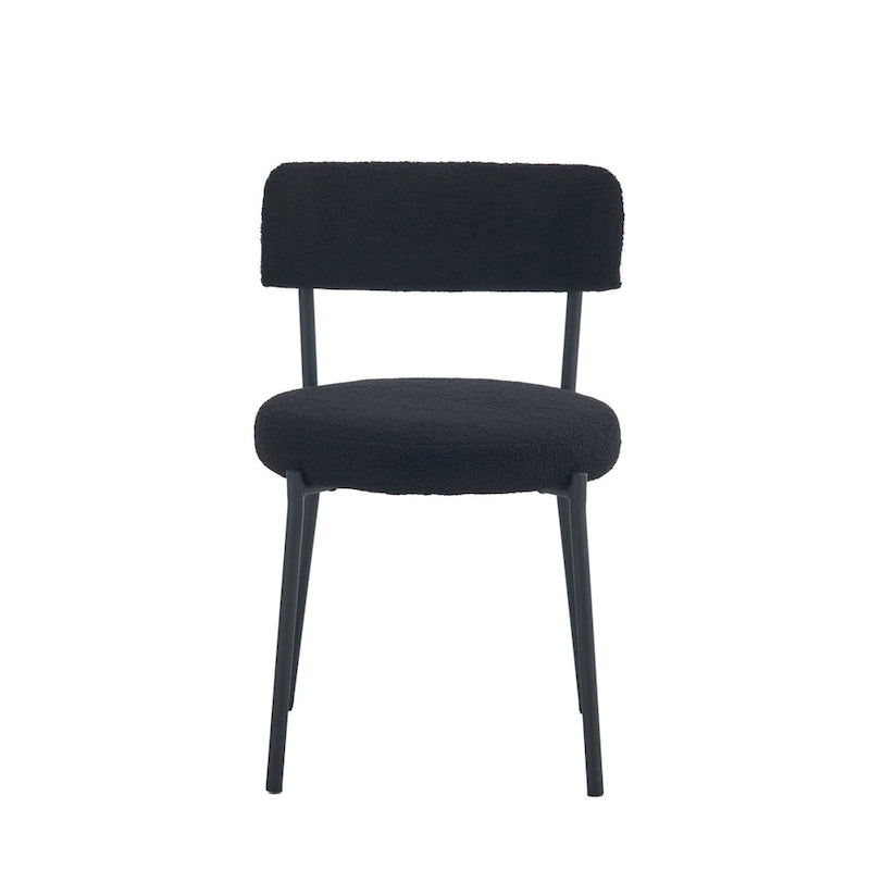 Ensemble de 2 chaises de salle à manger du milieu du siècle moderne