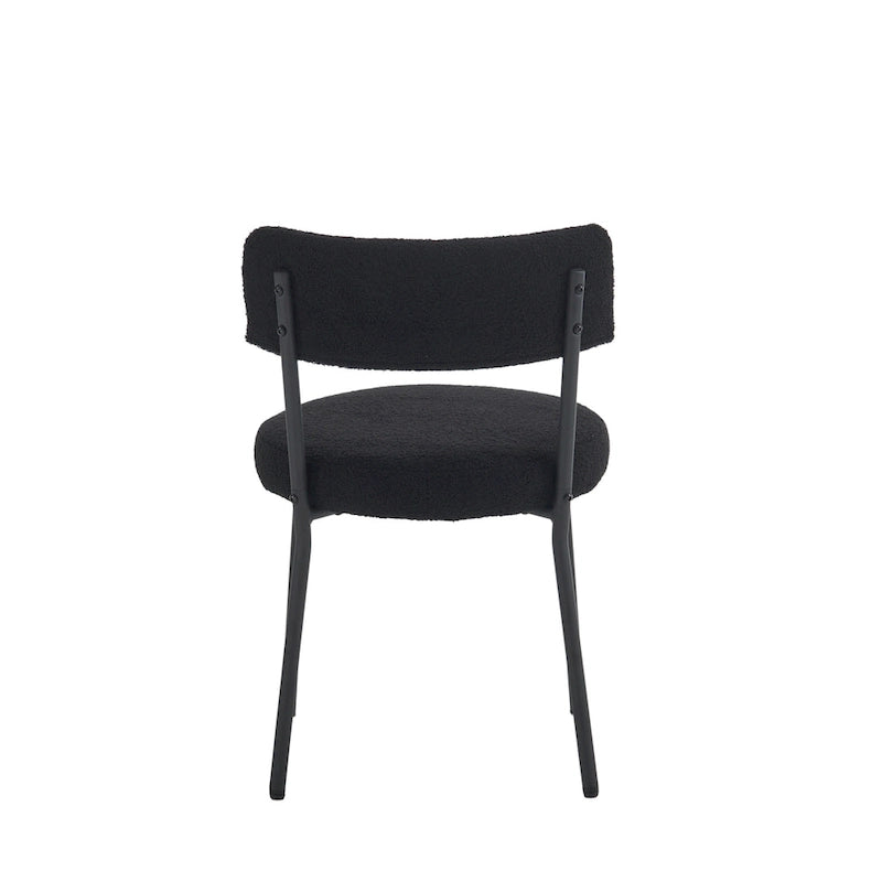Ensemble de 2 chaises de salle à manger du milieu du siècle moderne