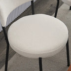 Ensemble de 2 chaises de salle à manger du milieu du siècle moderne