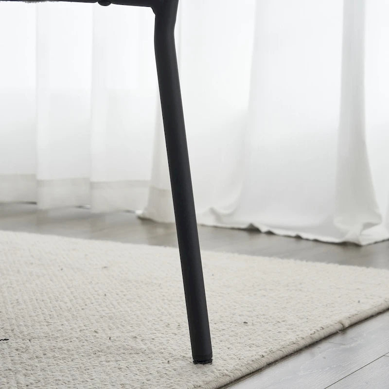 Ensemble de 2 chaises de salle à manger du milieu du siècle moderne