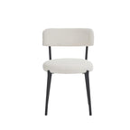 Ensemble de 2 chaises de salle à manger du milieu du siècle moderne