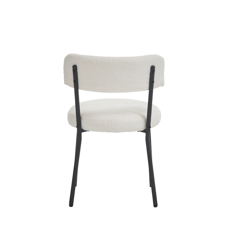 Ensemble de 2 chaises de salle à manger du milieu du siècle moderne