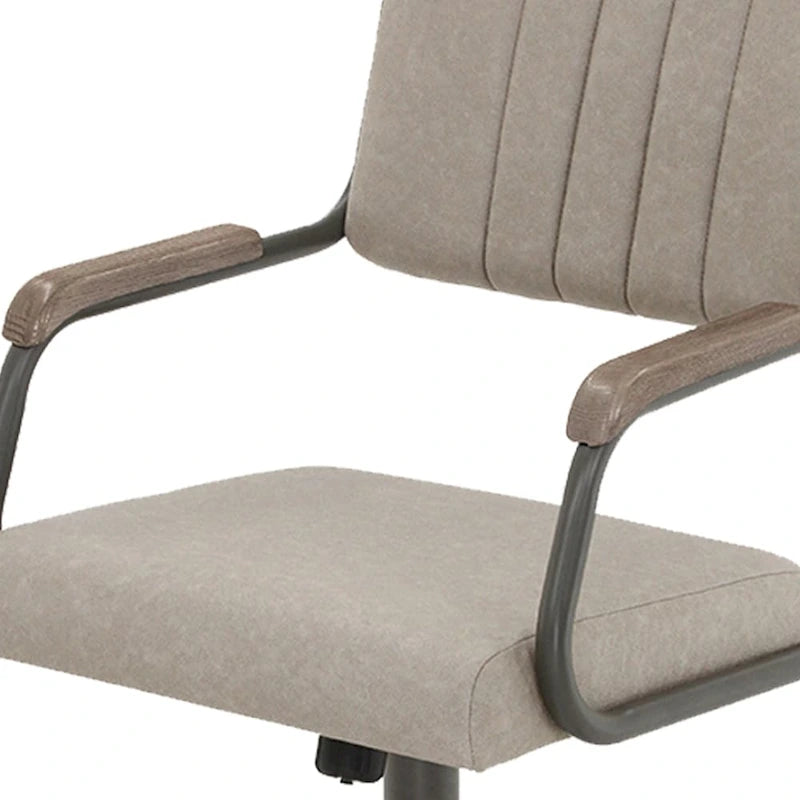 Chaises de salle à manger Chromcraft Douglas Caster en gris de mer, finition grise (lot de 2)