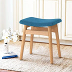Tabouret de Maquillage à Coussin de Selle - 17.83P x 12.4L x 16.53H