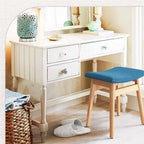 Tabouret de Maquillage à Coussin de Selle - 17.83P x 12.4L x 16.53H