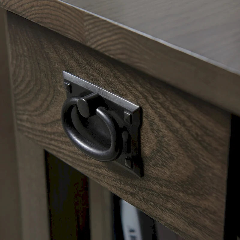 Table d'appoint impeccable de style transitionnel à 1 tiroir