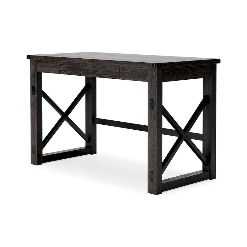 Table d'appoint Claudette en bois et métal mixte