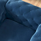 Aosta Canapé et Sofa Chesterfield en Velours Tufté pour Salon