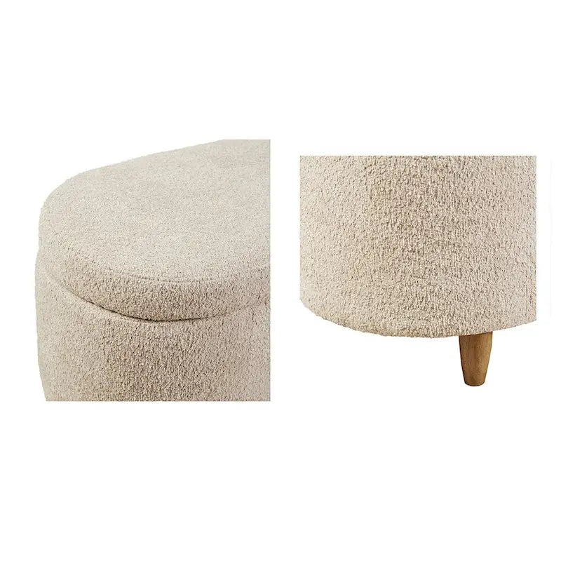 Banc de rangement Bailey Boucle à plateau rabattable