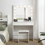 Coiffeuse avec miroir