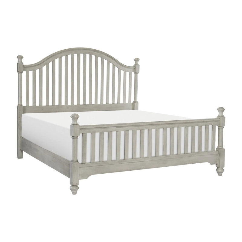 Chambre gris clair 6 pièces ensemble lit tables de chevet commode miroir chiffonnier