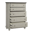 Chambre gris clair 6 pièces ensemble lit tables de chevet commode miroir chiffonnier