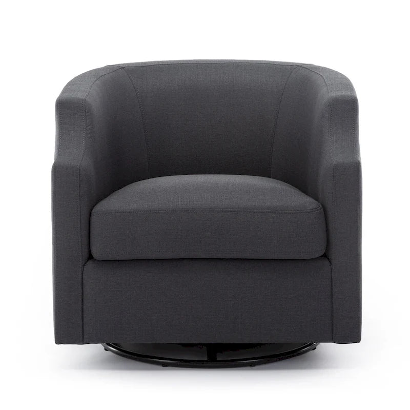 Fauteuil club pivotant et à bascule pour salon