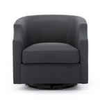 Fauteuil club pivotant et à bascule pour salon