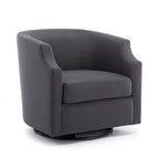 Fauteuil club pivotant et à bascule pour salon