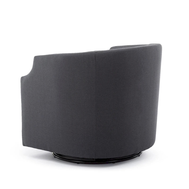 Fauteuil club pivotant et à bascule pour salon