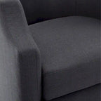 Fauteuil club pivotant et à bascule pour salon