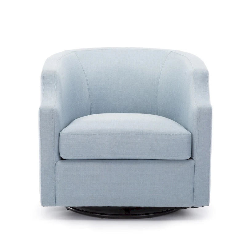 Fauteuil club pivotant et à bascule pour salon